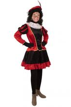 Pieten Jurk Pieternella Rood-Zwart - XL, Verzenden, Nieuw