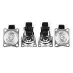 Benson Zwenkwiel set - Ø 32 mm - 20 kg draagvermogen - zw.., Ophalen of Verzenden, Nieuw