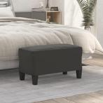 vidaXL Bankje 70x35x41 cm microvezelstof donkergrijs, Huis en Inrichting, Verzenden, Nieuw, Stof, Minder dan 150 cm