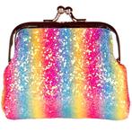 Knipportemonnee gestreept glitters NIEUW, Ophalen of Verzenden, Nieuw, Overige kleuren