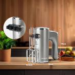 Handmixer - 5 Snelheden met Turbo - RVS Deeghaken & Gardes -, Verzenden, Zo goed als nieuw