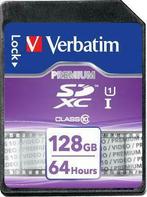 Verbatim | SDXC | 128 GB | UHS-I | 90 MB/s, Nieuw, Verzenden