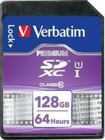 Verbatim | SDXC | 128 GB | UHS-I | 90 MB/s, Verzenden, Nieuw