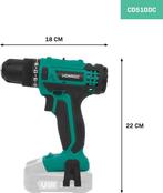 2dekans | VONROC Accuboormachine 20V – 19 schroefstanden +, Doe-het-zelf en Verbouw, Gereedschap | Boormachines, Ophalen of Verzenden