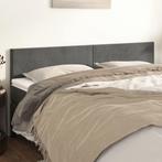 vidaXL - Hoofdborden - 2 - st - 90x5x78/88 - cm - fluweel -, Huis en Inrichting, Woonaccessoires | Overige, Ophalen of Verzenden