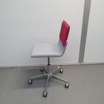 Gispen bureaustoel - roze/blauwe stof, Nieuw, Ophalen of Verzenden