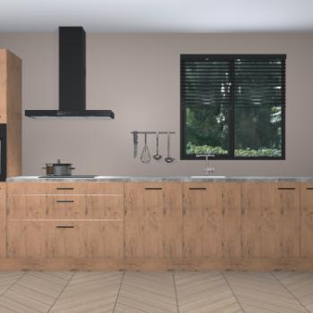 Astoria Eiken keuken Quito 94969 beschikbaar voor biedingen