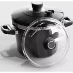 AMT Gastroguss Drukpan set - 24 cm - 5,5 liter - anti-aan..., Huis en Inrichting, Keuken | Potten en Pannen, Ophalen of Verzenden