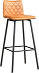 Leren Barkruk Catch Cognac Leer Cognac Barkruk