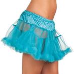 Petticoat blauw kort, Verzenden, Nieuw, Feestartikel