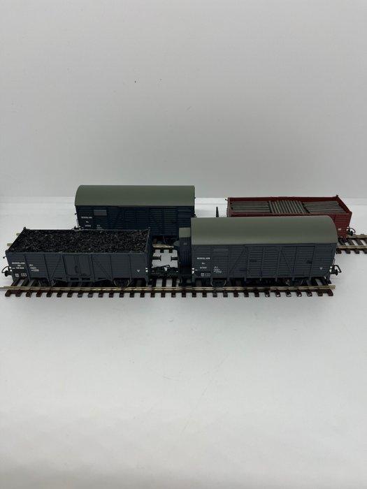 Liliput H0 - L230106 - Modeltrein goederenwagonset (1) -, Hobby en Vrije tijd, Modeltreinen | H0