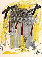 Antoni Tapies (after) - Sala Gaspar ** ORIGINAL LITHOGRAPHIC