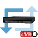 HP EliteDesk 800 G6 Mini Ci5-10500T | 256GB | 16GB | W11PRO, Computers en Software, Desktop Pc's, 256GB, Refurbished, Ophalen of Verzenden