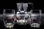 Koloman Moser Art Deco drinking set( 3 pieces ) 1910 -