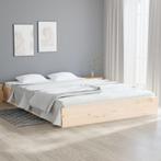vidaXL Bedframe massief hout 160x200 cm, Huis en Inrichting, Slaapkamer | Bedden, Nieuw, Tweepersoons, Verzenden