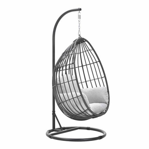 Garden Impressions Panama hangstoel swing egg - earl grey, Tuin en Terras, Tuinsets en Loungesets, Verzenden