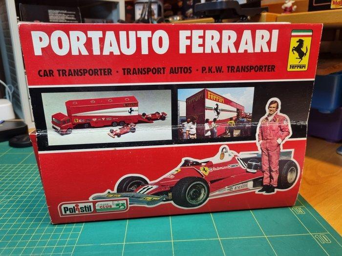 Polistil 1:55 - Model vrachtwagen - Ferrari portauto -, Hobby en Vrije tijd, Modelauto's | 1:5 tot 1:12