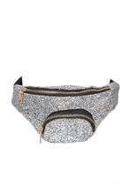 Heuptasje Rond Voorvak Grote Glitters Zilver Heuptas Zilvere, Ophalen of Verzenden, Nieuw, Overige kleuren, Overige typen