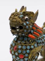 Snijwerk, Snuff Mod.Cane Foo - Lavorazione Cloisonné Con