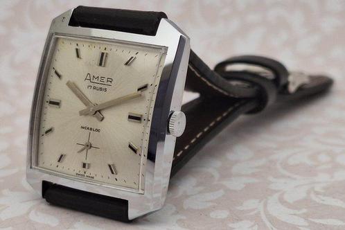 Amer - NOS - Vintage - Zonder Minimumprijs - Heren -, Sieraden, Tassen en Uiterlijk, Horloges | Heren