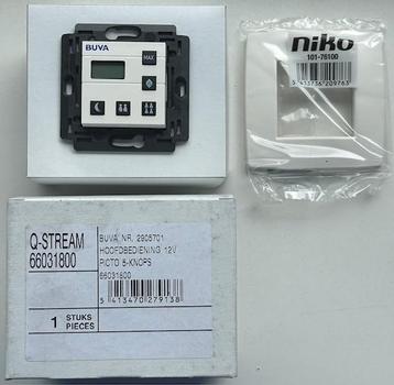 Nieuwe Buva hoofdbediening 12v Picto 5-knoppen. 66031800 beschikbaar voor biedingen