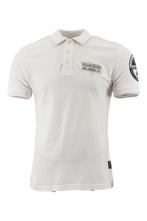 Napapijri Polo in maat S Wit, Verzenden, Zo goed als nieuw, Wit, Napapijri