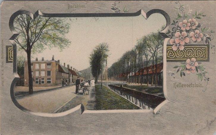 HELLEVOETSLUIS - Barakken, Verzamelen, Ansichtkaarten | Nederland, Verzenden