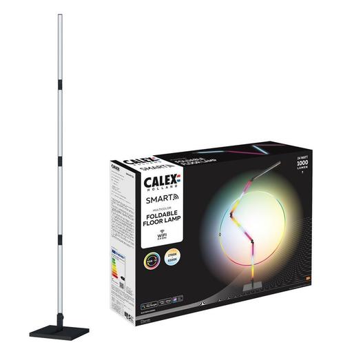 Calex Smart vouwbare LED vloerlamp 24W 1000lm RGBW | Tuya..., Huis en Inrichting, Lampen | Overige, Nieuw, Ophalen of Verzenden