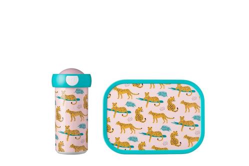 Mepal Lunchset Campus Schoolbeker+Lunchbox Leopard, Hobby en Vrije tijd, Feestartikelen, Nieuw, Verzenden