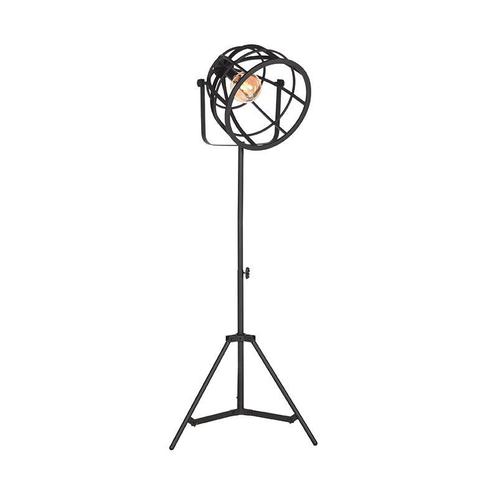LABEL51 - Vloerlamp Fuse  - Zwart Metaal, Huis en Inrichting, Lampen | Vloerlampen, Nieuw, Metaal, 150 tot 200 cm, Ophalen