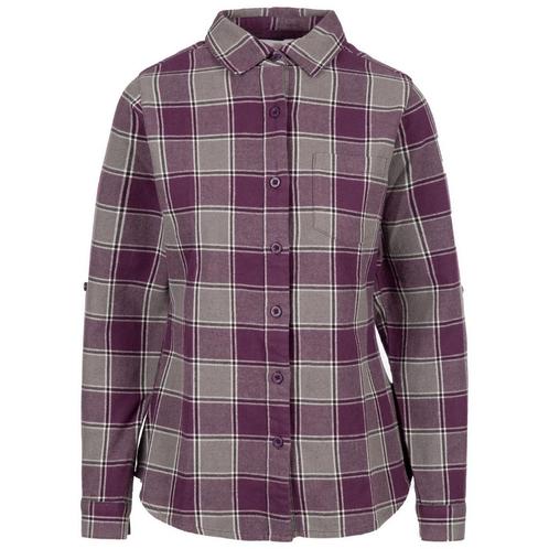 -48% Trespass  Trespass Dames mindy shirt  maat XS, Kleding | Dames, Blouses en Tunieken, Paars, Nieuw, Verzenden