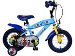 Spidey Kinderfiets - Jongens - 12 inch - Blauw - Twee, Verzenden, Zo goed als nieuw