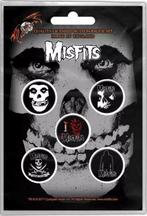 Misfits Button Skull 5-pack officiële merchandise, Verzamelen, Ophalen of Verzenden, Nieuw, Gebruiksvoorwerp