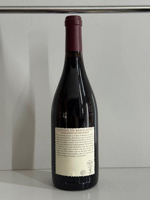 2007 Château de Beaucastel - Châteauneuf-du-Pape - 1 Fles, Verzamelen, Wijnen