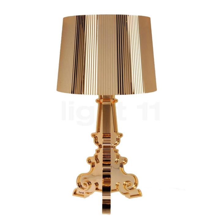 Kartell Bourgie, goud (Tafellampen, Binnenlampen), Huis en Inrichting, Lampen | Tafellampen, Nieuw, Verzenden