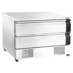 GGM Gastro | Diepvries/koelcombinatie onderbouw - 1230mm - 2, Verzenden, Nieuw in verpakking