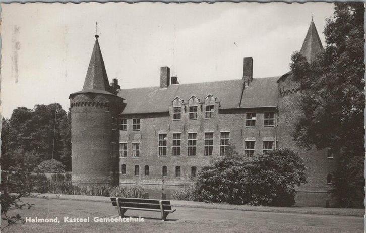 HELMOND - Kasteel Gemeentehuis, Verzamelen, Ansichtkaarten | Nederland, Verzenden