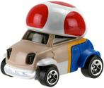 Mattel Hot Wheels Super Mario Die-Cast Cars 1/64-Toad, Ophalen of Verzenden, Nieuw