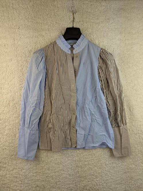 Striped puff sleeve shirt, Kleding | Dames, T-shirts, Nieuw, Verzenden