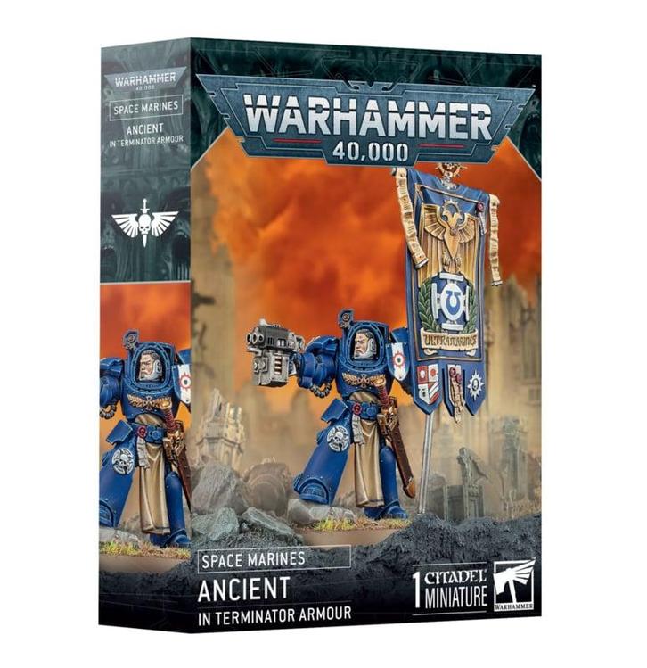 Space Marines Ancient in Terminator Armour (Warhammer 40.000, Hobby en Vrije tijd, Wargaming, Nieuw, Ophalen of Verzenden
