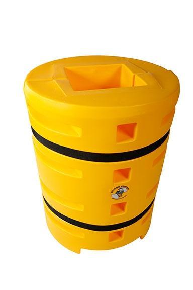 Column Sentry kunststof kolombeschermer - Geel -, Zakelijke goederen, Kantoor en Winkelinrichting | Magazijn, Stelling en Opslag