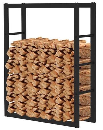 Haardhoutopslag - Design Houtrek - 100x80x25cm beschikbaar voor biedingen