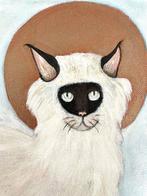 Eleanor Gabriel - Chat sacré, Antiek en Kunst