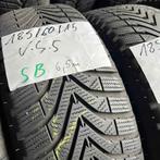 2 x Vredestein Snowtrac 5 185-60-15 Winterbanden 6,5mm, Gebruikt, 15 inch, Band(en), Personenwagen
