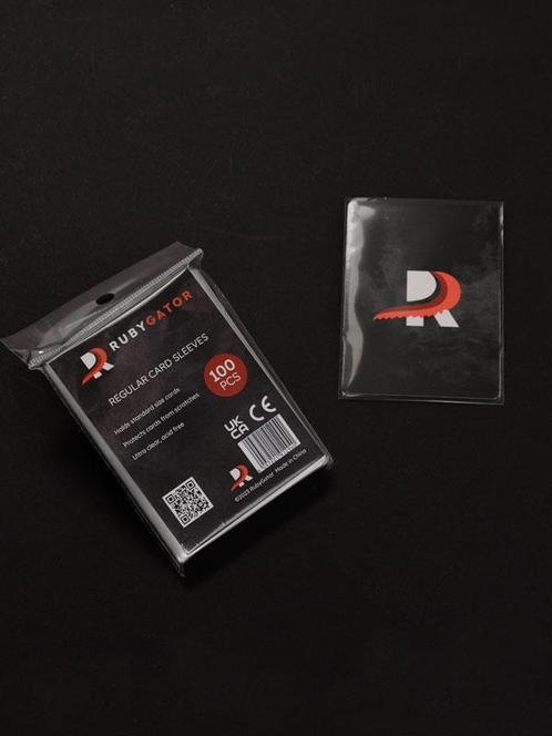 RubyGator Card Sleeves - Ideal fit for binders - Transparant, Hobby en Vrije tijd, Verzamelkaartspellen | Pokémon, Nieuw