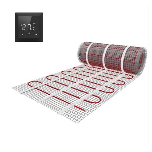 Elektrische vloerverwarming 1600 watt 10,0 m² inclusief, Doe-het-zelf en Verbouw, Sanitair, Verzenden