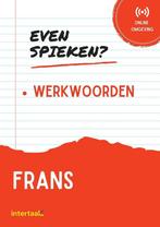 9789463923606 Even Spieken - Frans werkwoorden, Boeken, Nieuw, Intertaal, Verzenden