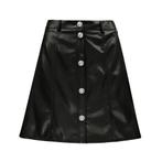 Liu Jo • zwarte faux leather rok • XL, Kleding | Dames, Rokken, Nieuw, Liu Jo, Maat 46/48 (XL) of groter, Zwart