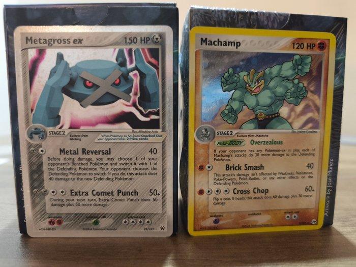 Pokémon - 2 Card - Machamp, Metagross ex 95/101, 9/101 Foil, Hobby en Vrije tijd, Verzamelkaartspellen | Pokémon