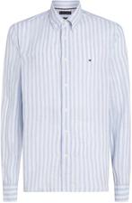 Tommy Hilfiger Overhemd Linnen Licht Blauw maat M Heren, Verzenden, Nieuw, Blauw, Tommy Hilfiger